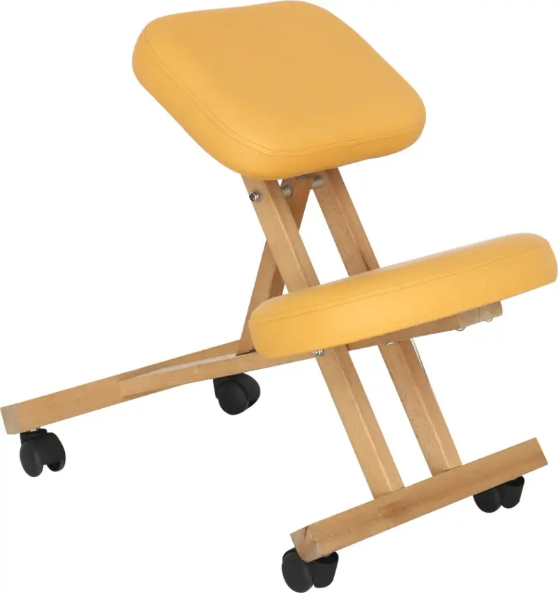Folding Wooden Kneeling Chair — stools by Mars Industrial