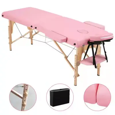 Height-Adjustable Medical Folding Table — wooden tables by Mars Industrial