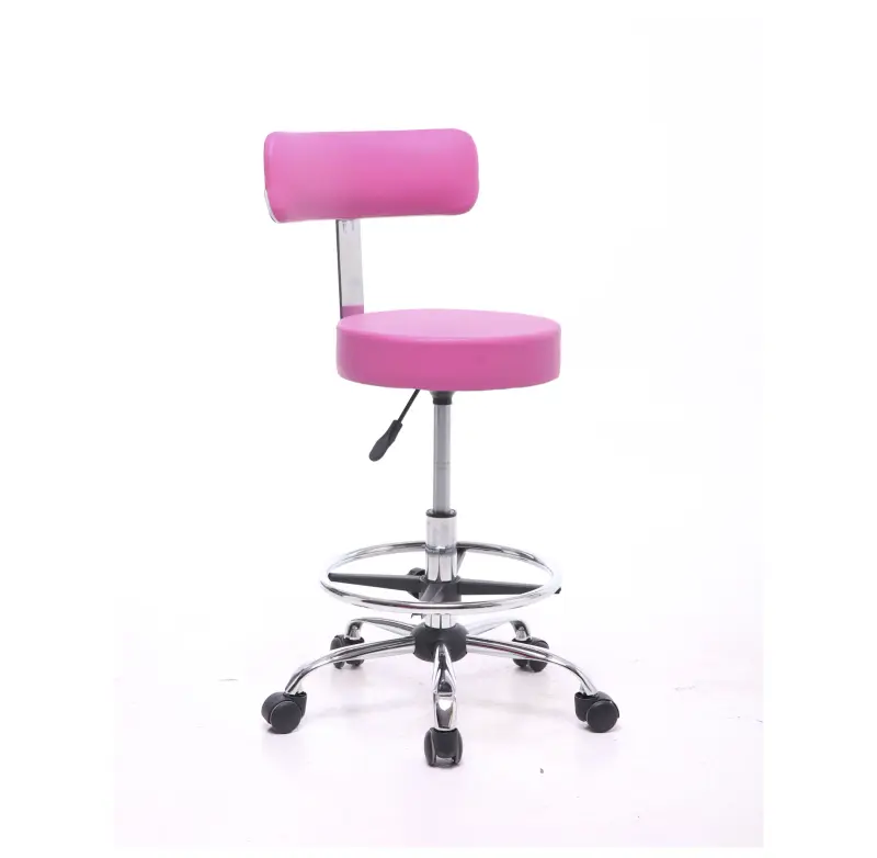 Manicure Stool with Backrest — stools by Mars Industrial